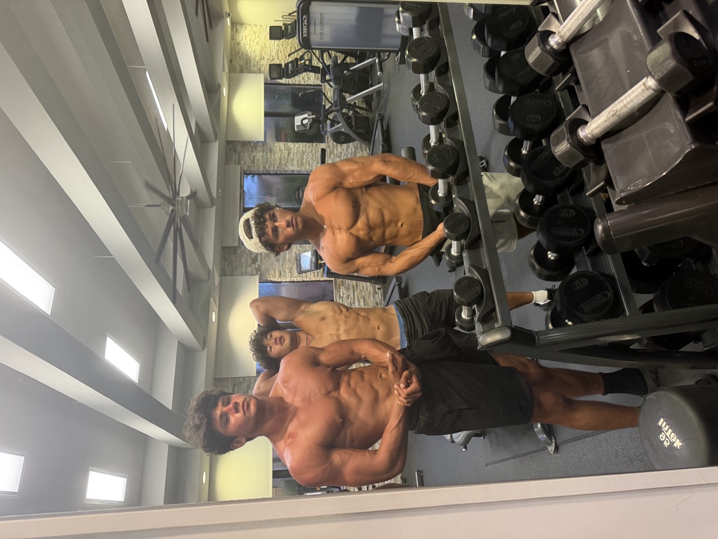Real training in the gym
